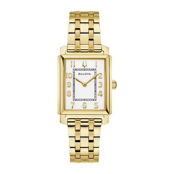 Relógio Bulova Sutton Feminino Quartz Dourado 97L186