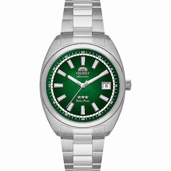 Relógio Orient 3 Estrelas Heritage Automático Verde YN6SS004A E1SX