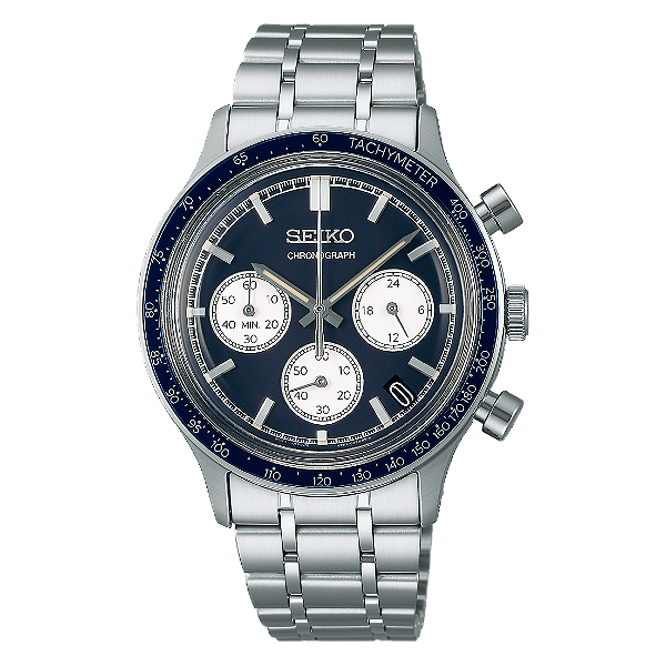 Relógio Seiko Cronógrafo Quartzo Azul SSB477B1