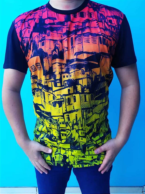 Camiseta Long Line de Quebrada Várias Estampas Maloka Coringa Favela Metralhas Tio Patinhas Chora Agora Ri Depois LL106