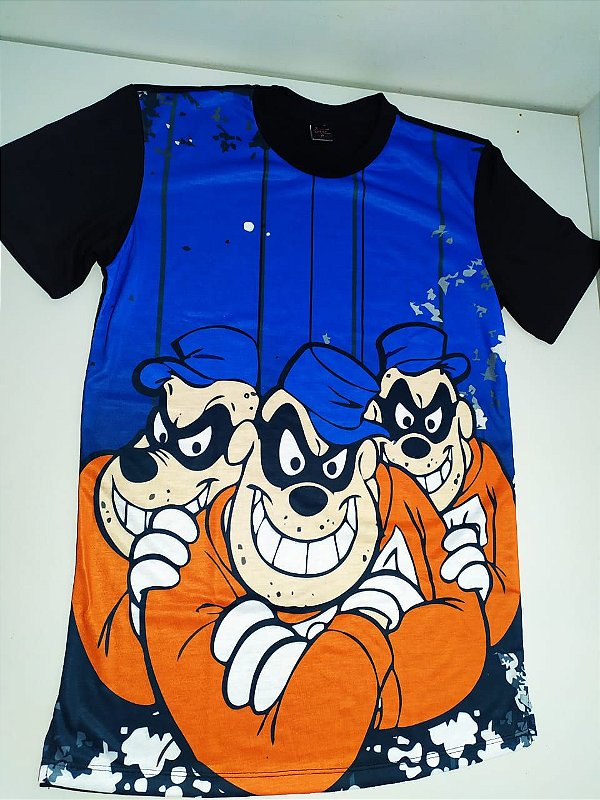 Camiseta Long Line de Quebrada Várias Estampas Maloka Coringa Favela Metralhas Tio Patinhas Chora Agora Ri Depois LL109