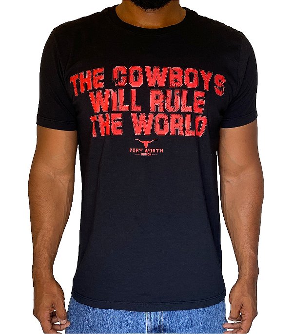 CAMISETA THE COWBOYS PRETA