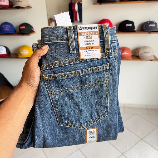 CALÇA CINCH BRONZE LABEL CLARA