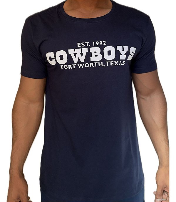 CAMISETA FWR COWBOYS AZUL MARINHO