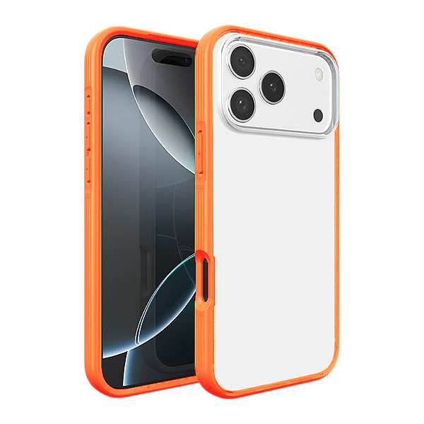 Capa Brave iPhone 17 Pro | 17 Pro Max Laranja OBLI*