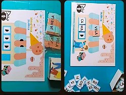 🍦 Sorveteria Silábica - Atividade Educativa Interativa 🍦