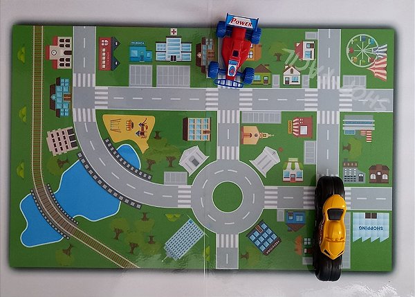 Kit Tabuleiro de Corrida