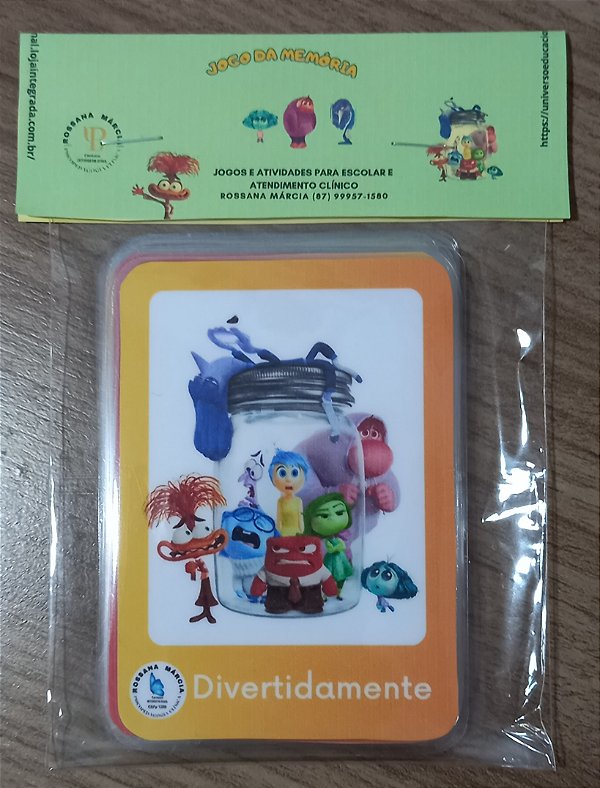 Jogo da Memória Divertidamente