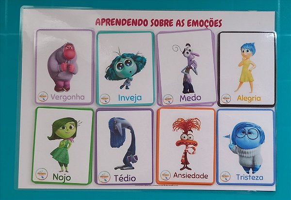 Atividade de Pareamento - Divertidamente 2
