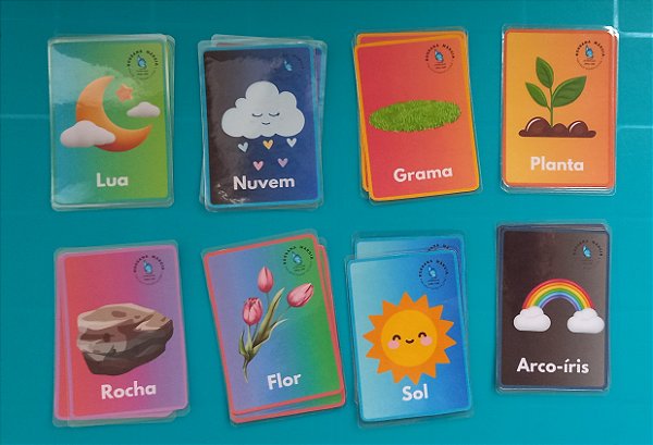 Jogo da Memória Educativo - Natureza e Elementos