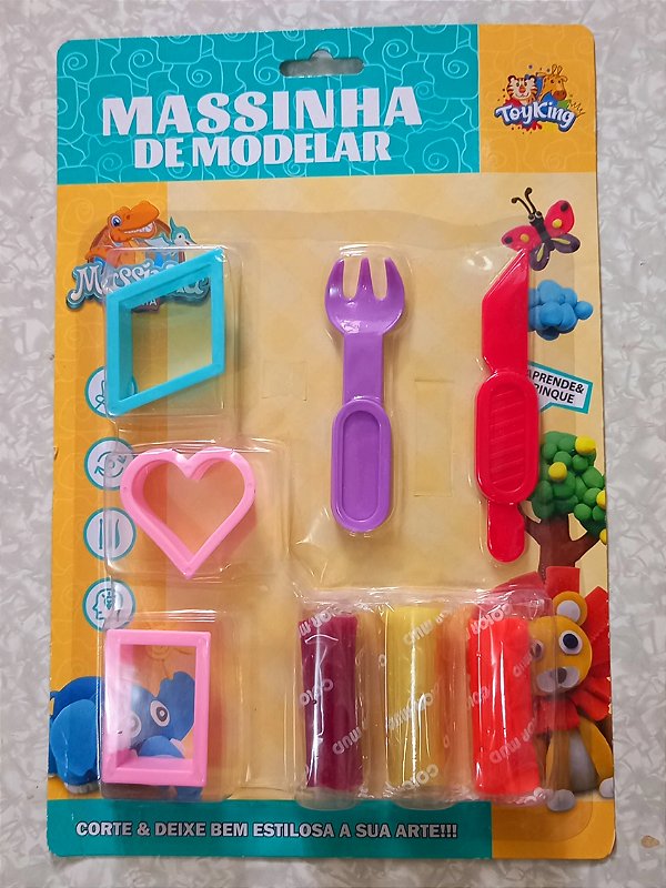 Kit Massinha de Modelar ToyKing