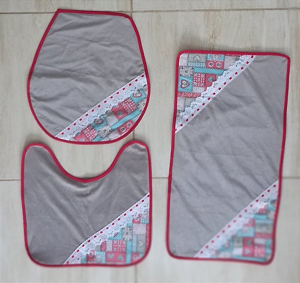 ✨ Kit de Banheiro com Estampa ✨