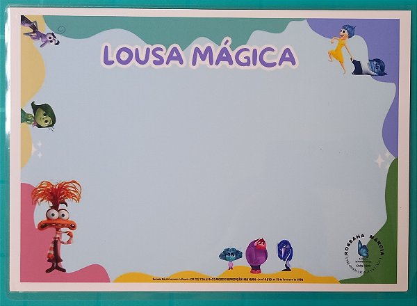 Kit 10 Lousas Mágicas