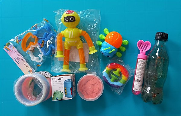 Kit Brinquedos Fidget e Educativos – Diversão e Estímulo Sensorial