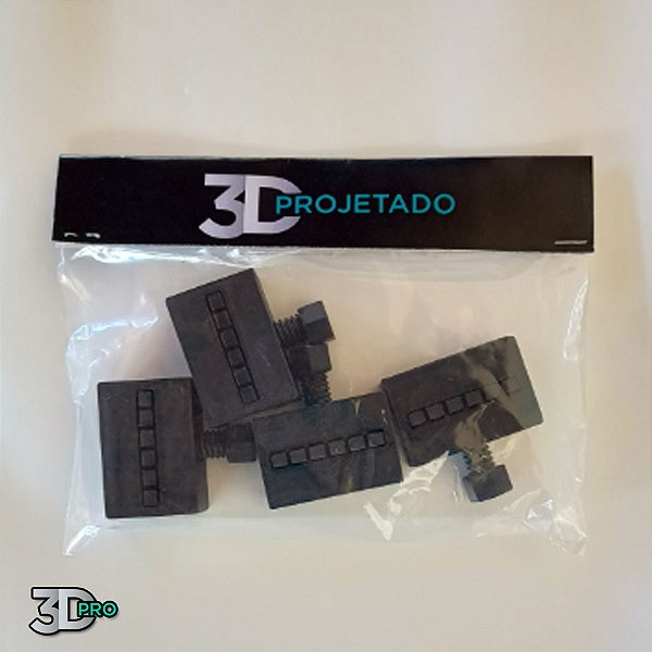 Prendedores para Tela de Proteção padrão 3D PRO