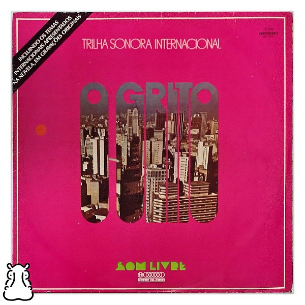 Lp Trilha Sonora Novela - O Grito - Internacional Vinil - Hm