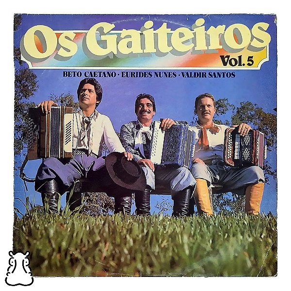 LP Os Gaiteiros - Vol. 5 - 1985 Riscando Fogo - Vinil - Hm