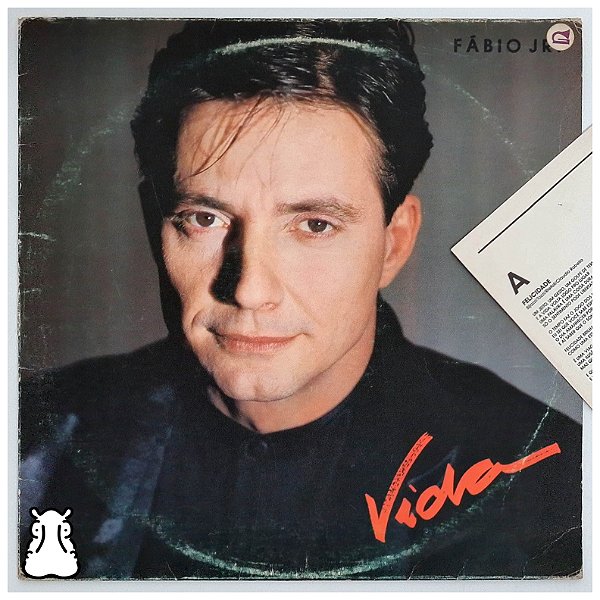 LP Fábio Jr. - Vida - Disco De Vinil 1988 - Com Encarte - Hm