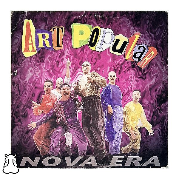 LP Art Popular - Nova Era Disco de Vinil 1995 - encarte - Hm