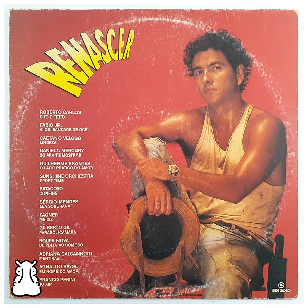 LP Trilha Novela Renascer Nacional Disco de Vinil 1993