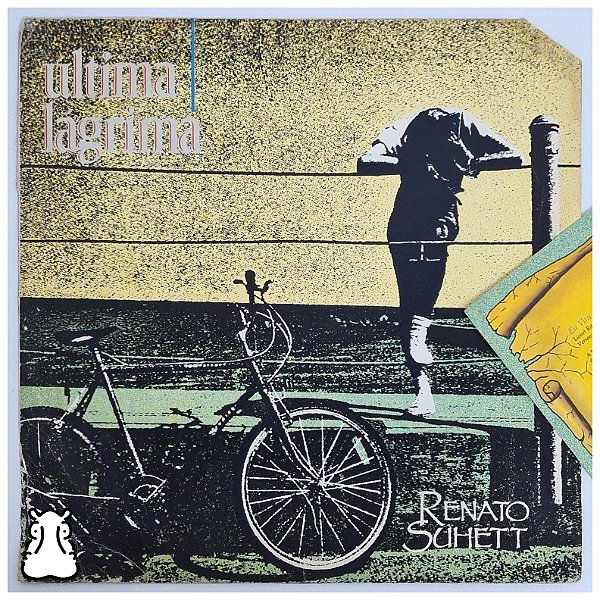 LP Renato Suhett Última Lágrima Disco de Vinil 1992 Encarte