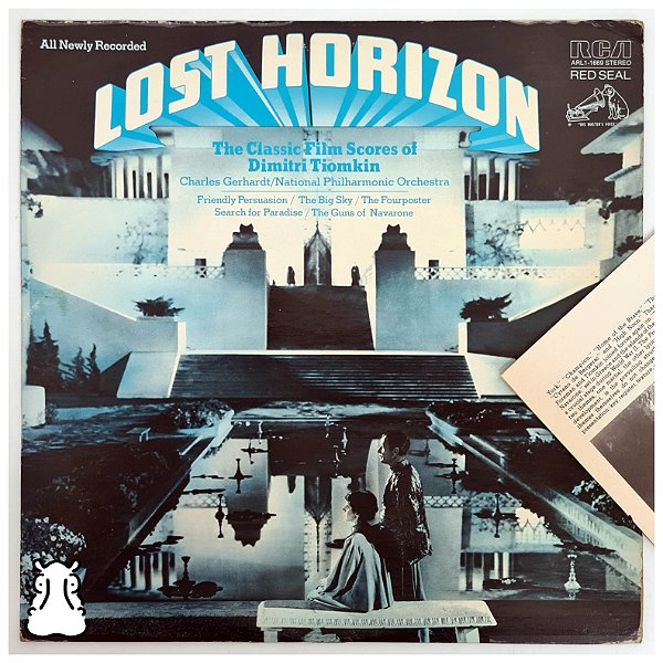 LP Trilha Sonora Lost Horizon Vinil Importado 1976 Encarte