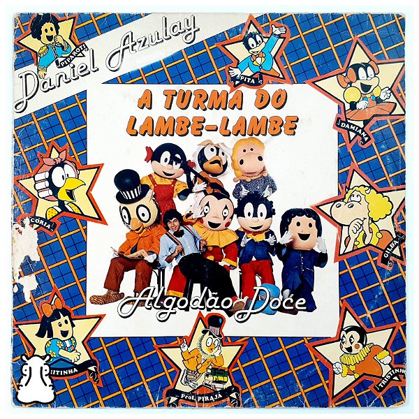 LP Daniel Azulay Turma Lambe-Lambe Algodão Doce Vinil 1980
