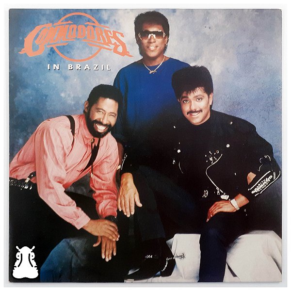 LP Commodores - In Brazil - Disco de Vinil Amostra 1990 Leia
