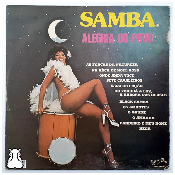 LP Samba Alegria Do Povo Disco de Vinil 1978