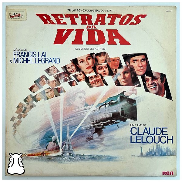 LP Trilha Sonora Francis Lai Retratos Da Vida Vinil 1982