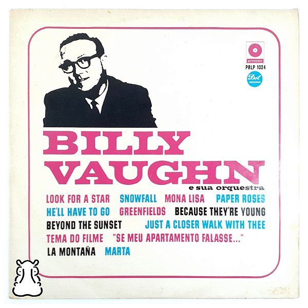 LP Billy Vaughn - Look For a Star - Disco de Vinil 1968 - Hm