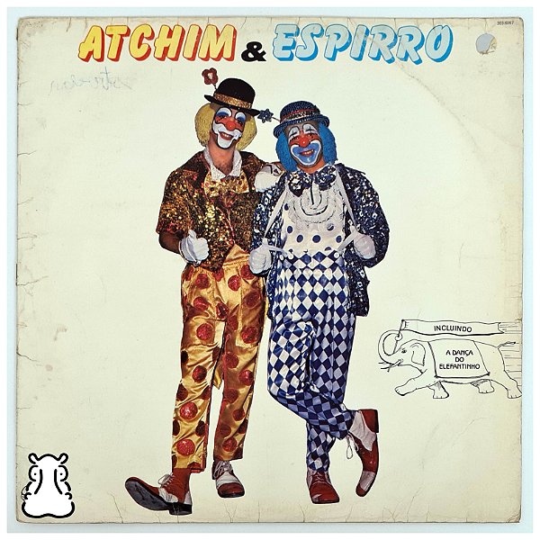 LP Atchim & Espirro Dança do Elefantinho Disco de Vinil 1986