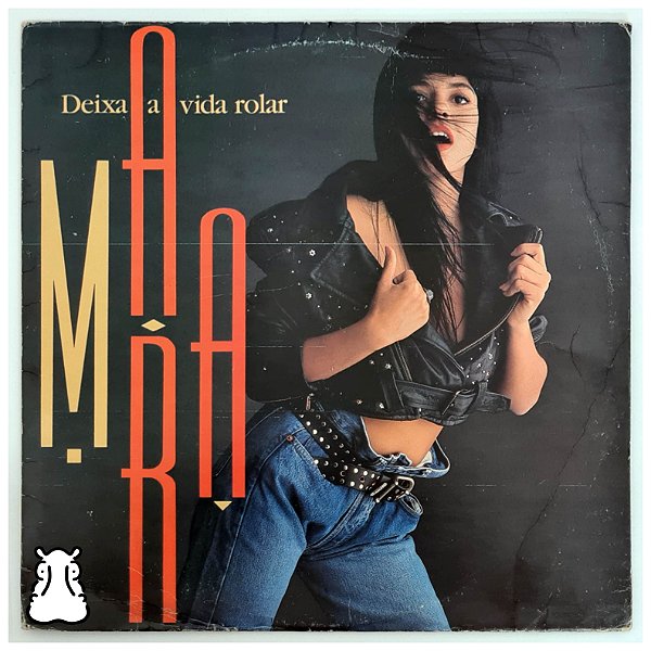 LP Mara Maravilha - Deixa a Vida Rolar Disco de Vinil 1990