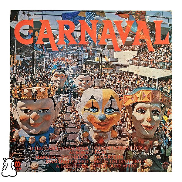 LP Conjunto Explosão Do Samba - Carnaval 1982 - Vinil - Hm