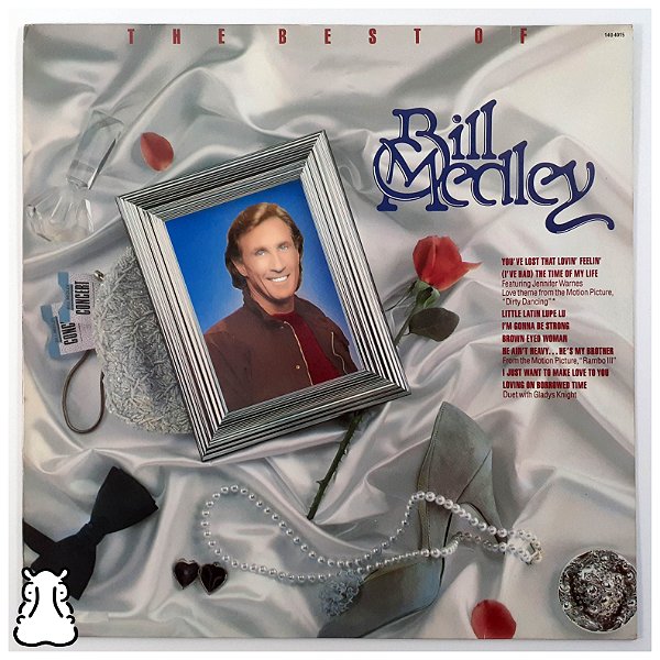 LP The Best Of Bill Medley Disco Vinil Amostra 1988 Hip2mil