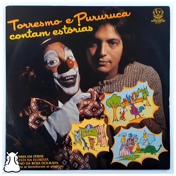 LP Torresmo e Pururuca Contam Estórias Disco de Vinil 1974
