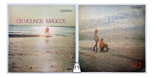 2 Lps Os Violinos Mágicos Vol. 1 E 2 Disco De Vinil