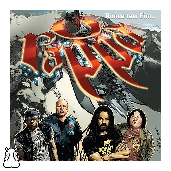 LP O Rappa - Nunca Tem Fim - Polysom - Vinil Novo Duplo - Hm