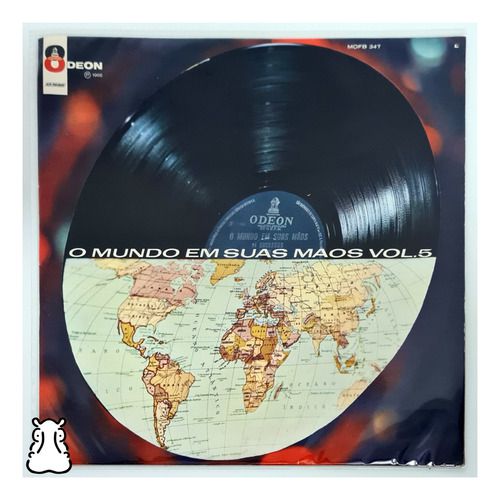Lp O Mundo Em Suas Mãos Volume 5 Disco De Vinil Mono