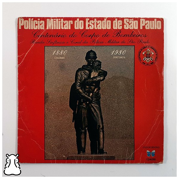 Ep Compacto Banda Sinfônica E Coral Pm-sp Disco Vinil 1980