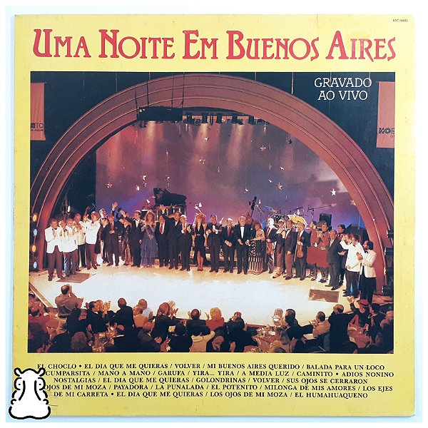 Lp Uma Noite Em Buenos Aires Gravado Ao Vivo Vinil 1992 Leia