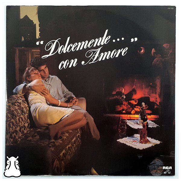Lp Dolcemente Con Amore Disco De Vinil 1986