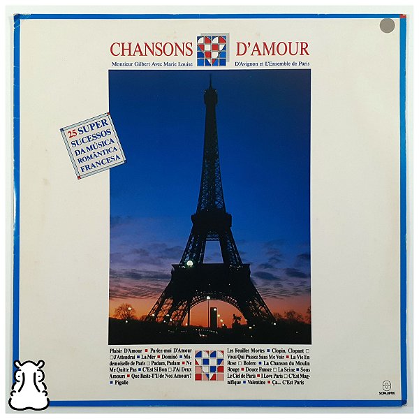 Lp Monsieur Gilbert Marie Louise Chansons D'amour Vinil 1989
