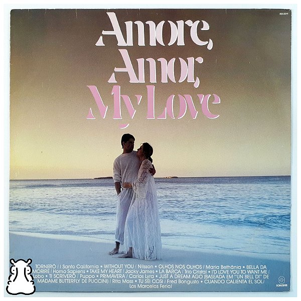 Lp Amore, Amor, My Love Disco De Vinil 1988