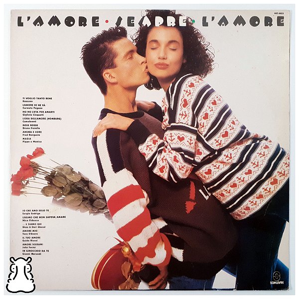 Lp Vários L'amore Sempre L'amore Disco De Vinil 1991