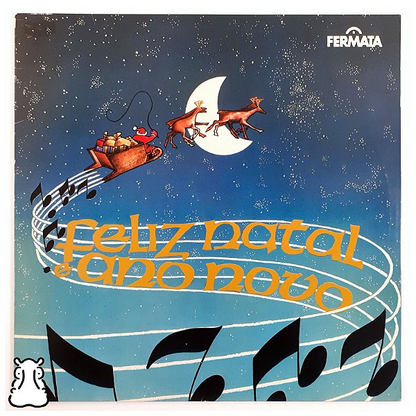 LP Feliz Natal e Ano Novo Fermata Disco de Vinil 1981 Leia