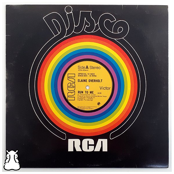 Lp Elaine Overholt Run To Me Vinil Single Importad 1977 Leia