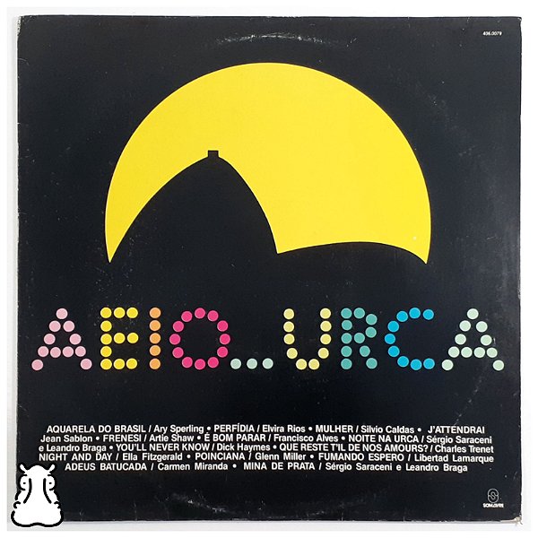 Lp Novela Aeio Urca - Minisérie Nacional Disco De Vinil 1990