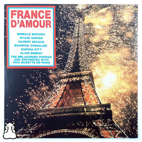 Lp France D'amour Vinil Amostra Mireille Mathieu Hip2mil