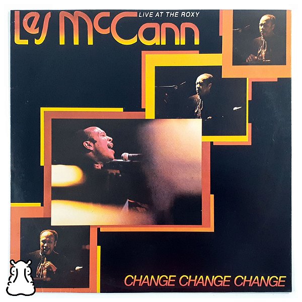 LP Les Mccann - Change - Live At The Roxy - Vinil - Hm